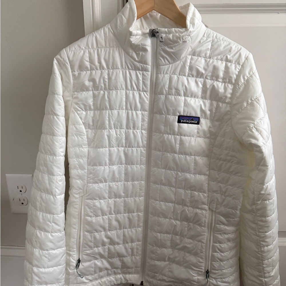 Patagonia Ivory Quilted Jacket
